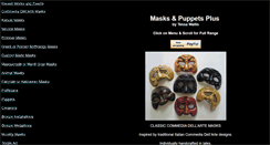 Desktop Screenshot of masksandpuppets.com.au